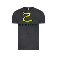 Vintage Black no step on snek,libertarian,tumblr,meme,funny,polotics,no step,on,snek Vintage Tee - PixelWave