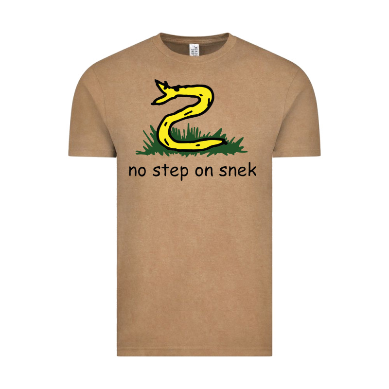 No Step On Snek,libertarian,tumblr,meme,funny,polotics,no Step,on,snek Vintage Tee by PixelWave | Teevron