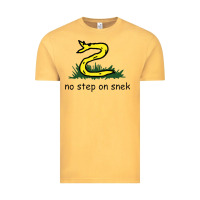 Vintage Mustard no step on snek,libertarian,tumblr,meme,funny,polotics,no step,on,snek Vintage Tee - PixelWave