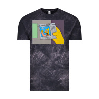 Cloud Black The Simpsons Old Man Yells At Cloud Newspaper V1 Vintage Tee - PixelWave