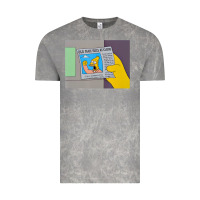 Cloud Rock The Simpsons Old Man Yells At Cloud Newspaper V1 Vintage Tee - PixelWave