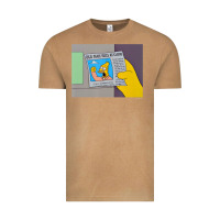 Vintage Camel The Simpsons Old Man Yells At Cloud Newspaper V1 Vintage Tee - PixelWave
