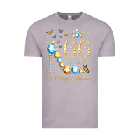 Vintage Zinc 66th birthday 66 years of being awesome 66 years old woman Vintage Tee - PixelWave
