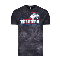 Cloud Black st. francis terriers(SFC), brooklyn Vintage Tee - PixelWave