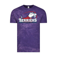 Cloud Purple st. francis terriers(SFC), brooklyn Vintage Tee - PixelWave