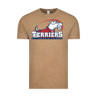 Vintage Coffee st. francis terriers(SFC), brooklyn Vintage Tee - PixelWave