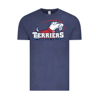 Vintage Denim st. francis terriers(SFC), brooklyn Vintage Tee - PixelWave