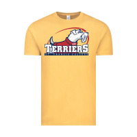 Vintage Mustard st. francis terriers(SFC), brooklyn Vintage Tee - PixelWave