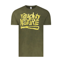 Vintage Olive Naughty by Nature, Naughty, Nature, the Naughty by Nature, Naughty by  Vintage Tee - PixelWave