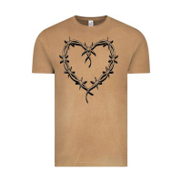 Vintage Camel bichota heart for women,cute music t shirt Vintage Tee - PixelWave