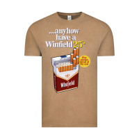 Vintage Coffee Anyhow Have A Winfield 25s Classic Vintage Tee - PixelWave