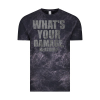 Cloud Black what's your damage, heather   heathers Vintage Tee - PixelWave