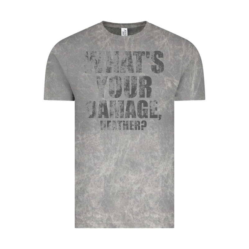 What's Your Damage, Heather   Heathers Vintage Tee by PixelWave | Teevron