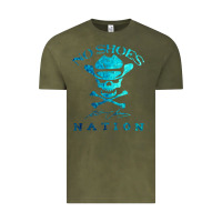 Vintage Olive kenny chesney no shoes nation Vintage Tee - Craftify