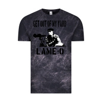 Cloud Black get out of my yard lame o the burbs quote the burbs Vintage Tee - Craftify