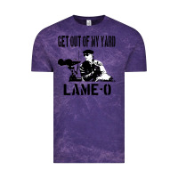 Cloud Purple get out of my yard lame o the burbs quote the burbs Vintage Tee - Craftify