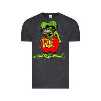 Vintage Black Official Rat Fink Original Merchandise 1 Vintage Tee - Craftify