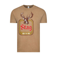 Vintage Coffee Vintage Stag Beer, distressed Vintage Tee - Craftify