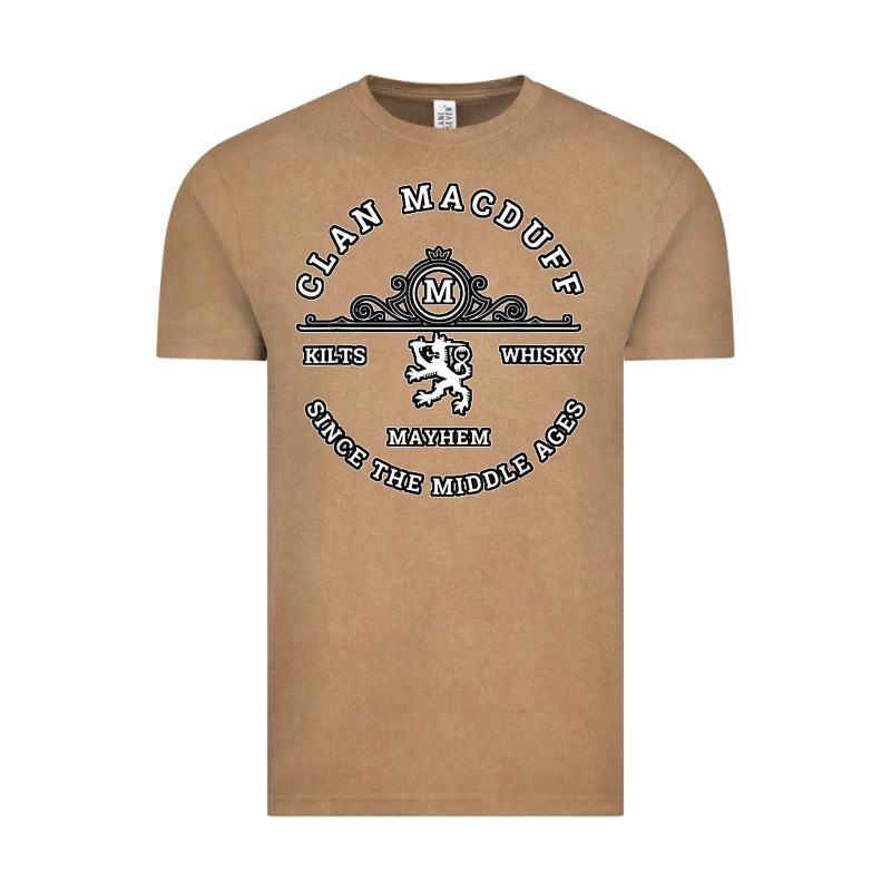 Clan Macduff Scottish Kilt Highland Games T Shirt Vintage Tee by Craftify | Teevron