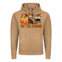 Vintage Camel Tis' the season Football and light yellow helmet Vintage Hoodie - NancyCooperArtShop