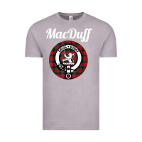 Vintage Zinc MacDuff Clan Scottish Name Coat Of Arms Tartan Vintage Tee - Craftify