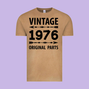 Vintage 1976 Original Parts Vintage Tee Designed By Craftify