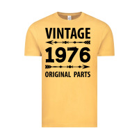 Vintage Mustard VINTAGE 1976 ORIGINAL PARTS Vintage Tee - Craftify
