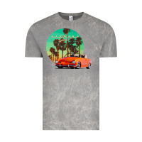 Cloud Rock karmann ghia sunset palm love quote Vintage Tee - Craftify