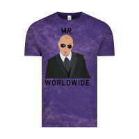 Cloud Purple Pitbull Mr Worldwide Classic Vintage Tee - Craftify