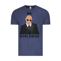 Vintage Denim Pitbull Mr Worldwide Classic Vintage Tee - Craftify