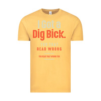 Vintage Mustard I Got a Dig Bick Funny Sarcastic Humor Vintage Tee - Craftify
