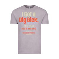 Vintage Zinc I Got a Dig Bick Funny Sarcastic Humor Vintage Tee - Craftify