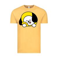 Vintage Mustard bt21 chimmy jimin bts Vintage Tee - Craftify