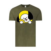 Vintage Olive bt21 chimmy jimin bts Vintage Tee - Craftify