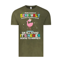 Vintage Olive people should seriously stop expecting normal from me Vintage Tee - Craftify