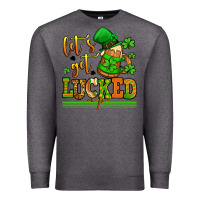 Charcoal Heather lets get lucked up st patricks Premium Sweatshirt - LillyAllenDesigns