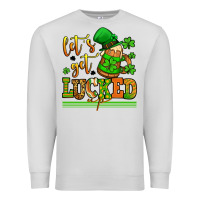 Dove Grey lets get lucked up st patricks Premium Sweatshirt - LillyAllenDesigns