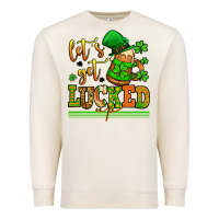 Sandshell lets get lucked up st patricks Premium Sweatshirt - LillyAllenDesigns