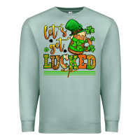 Seafoam lets get lucked up st patricks Premium Sweatshirt - LillyAllenDesigns