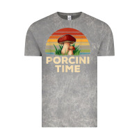 Cloud Rock vintage sunset porcini mushroom hunting boletus edulis t shirt Vintage Tee - Craftify