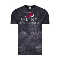 Cloud Black Luxury Cruises-Viking River Vintage Tee - Craftify