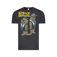 Vintage Black The Flinstones, The Flinstones art, The Flinstones vintage, The Flinst Vintage Tee - Craftify