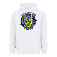 White bad witch vibes Heavyweight Hoodie - SublimationCraftShop