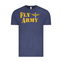 Vintage Denim Vintage Fly Army Military Pilot Army Aviation Branch Vintage Tee - Craftify