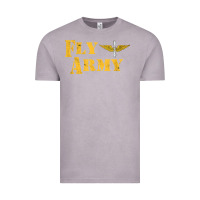 Vintage Zinc Vintage Fly Army Military Pilot Army Aviation Branch Vintage Tee - Craftify