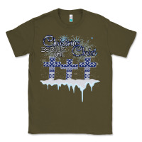Army Green Christmas Christ Begins With Classic Tee - Bettercallsaul