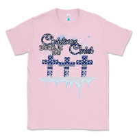 Bubblegum Pink Christmas Christ Begins With Classic Tee - Bettercallsaul