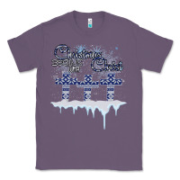 Lavender Christmas Christ Begins With Classic Tee - Bettercallsaul
