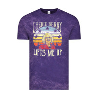 Cloud Purple cherie berry lifts me up Vintage Tee - Craftify