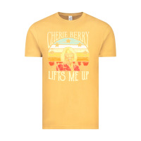 Vintage Mustard cherie berry lifts me up Vintage Tee - Craftify